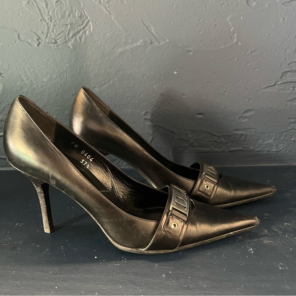 ❤️‍🔥 SOLD ❤️‍🔥 Sexy Dior Pumps ⛓🖤 - Picture 7 of 8